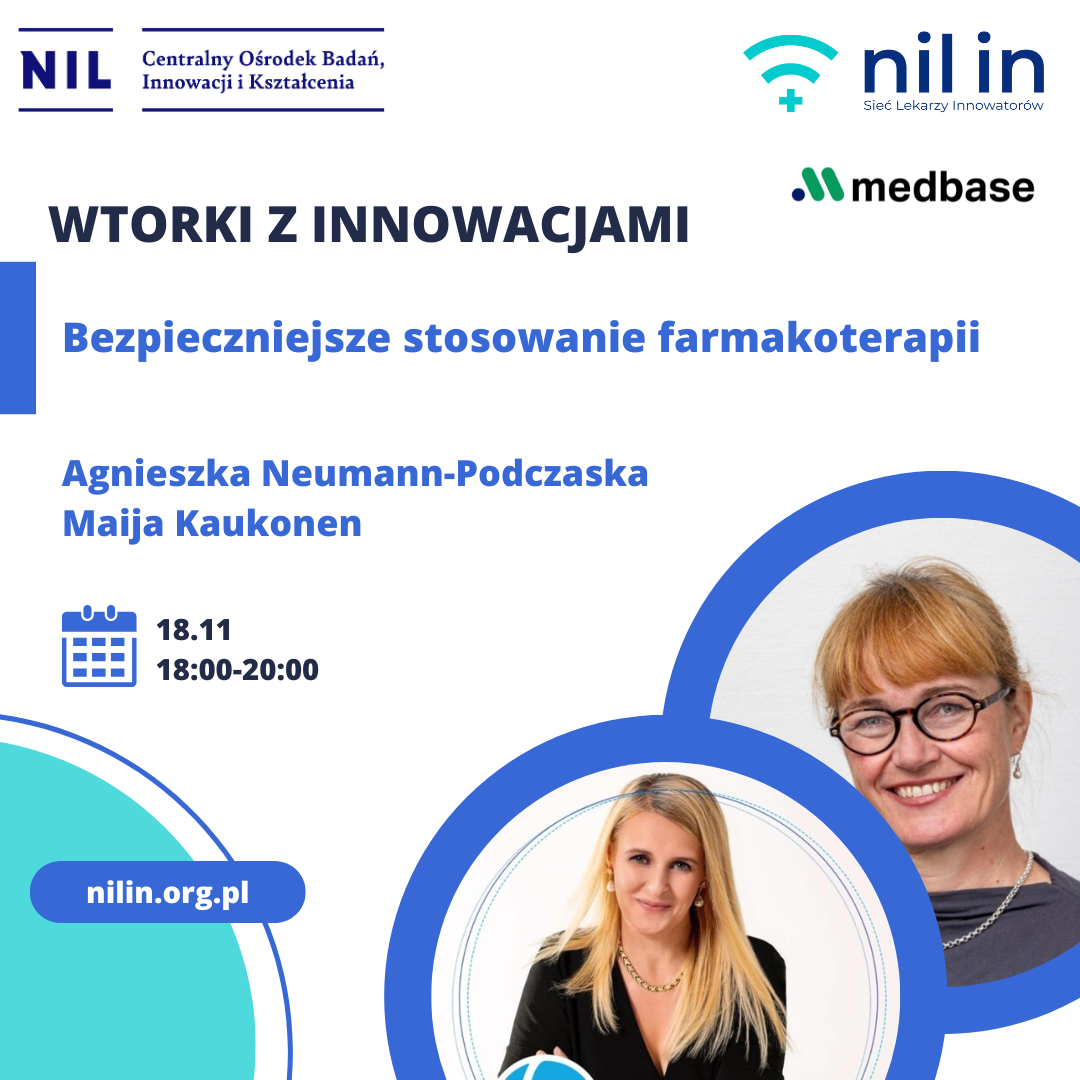 Webinar advertisement on Safer use of pharmacotherapy